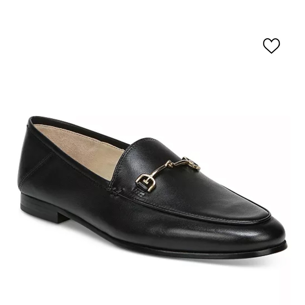 SAM EDELMAN Loraine black leather loafer size 5.5